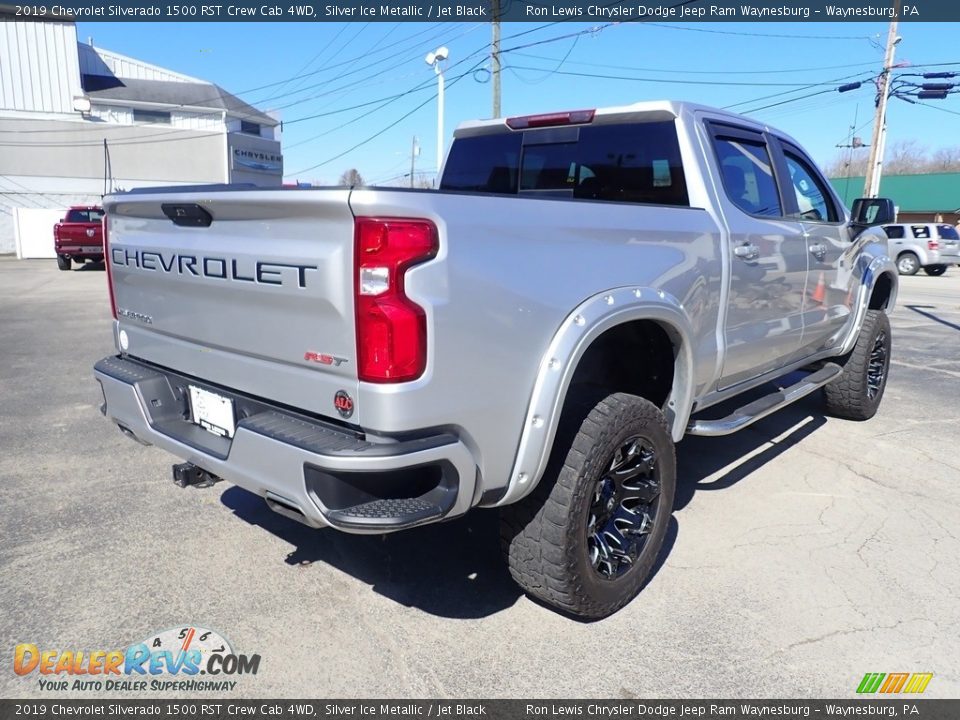 2019 Chevrolet Silverado 1500 RST Crew Cab 4WD Silver Ice Metallic / Jet Black Photo #5