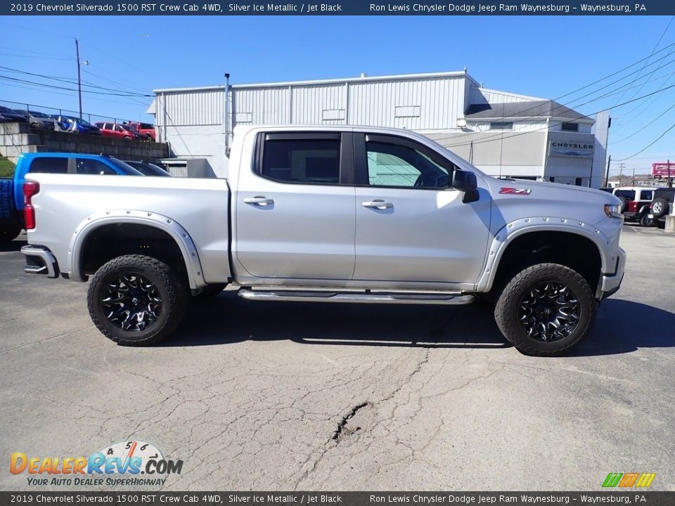 2019 Chevrolet Silverado 1500 RST Crew Cab 4WD Silver Ice Metallic / Jet Black Photo #6