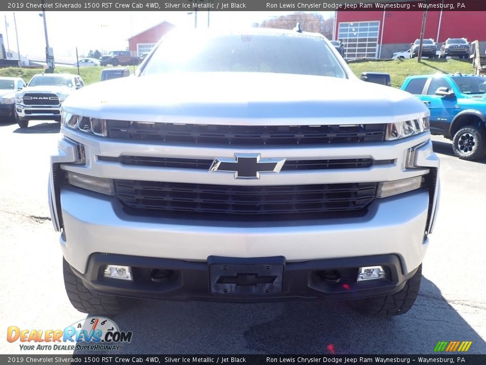 2019 Chevrolet Silverado 1500 RST Crew Cab 4WD Silver Ice Metallic / Jet Black Photo #8