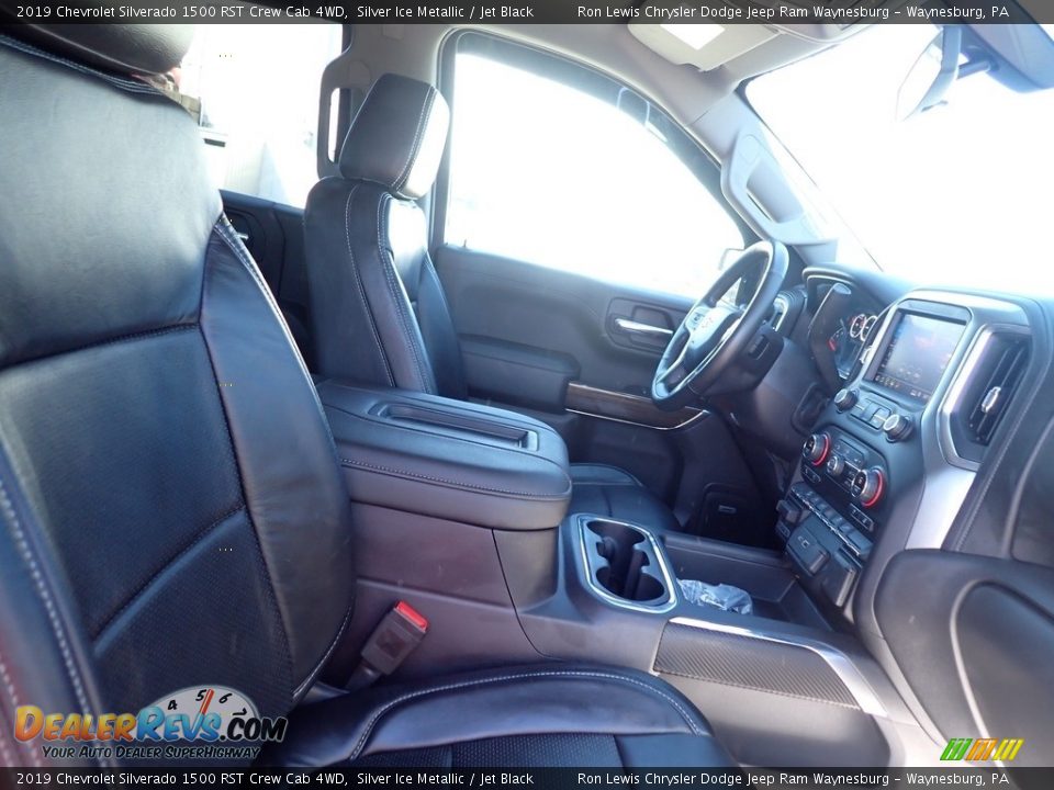 2019 Chevrolet Silverado 1500 RST Crew Cab 4WD Silver Ice Metallic / Jet Black Photo #10