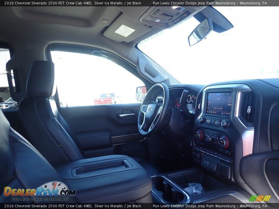 2019 Chevrolet Silverado 1500 RST Crew Cab 4WD Silver Ice Metallic / Jet Black Photo #11