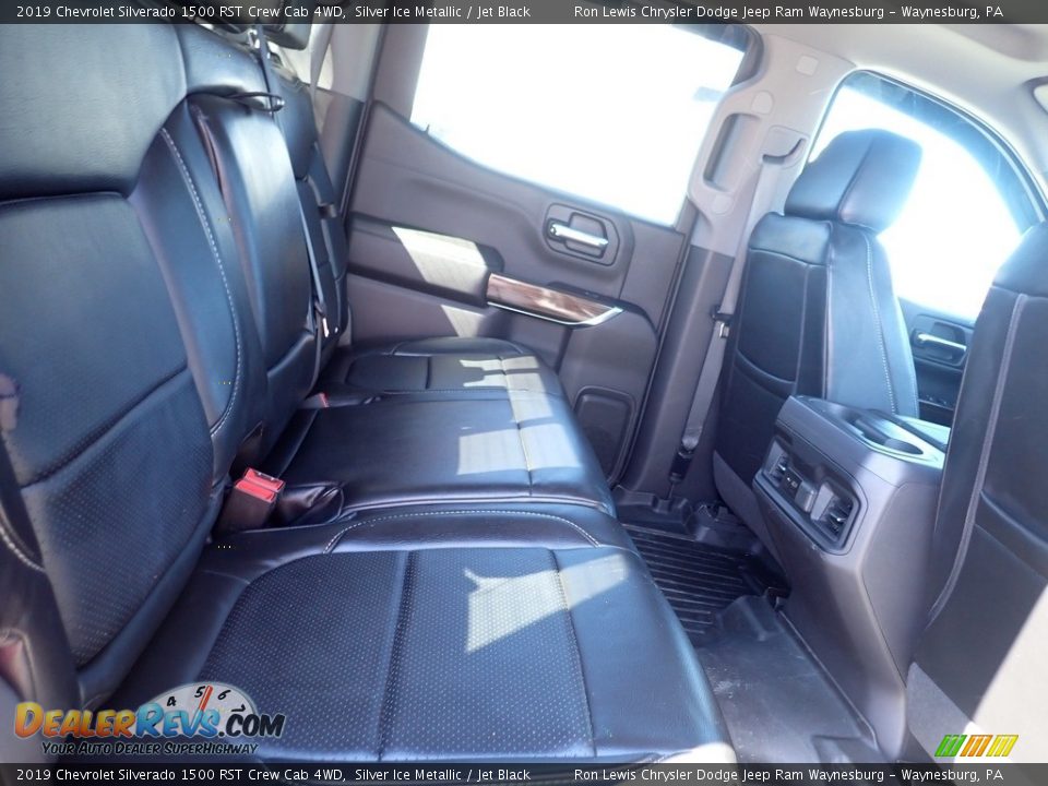 2019 Chevrolet Silverado 1500 RST Crew Cab 4WD Silver Ice Metallic / Jet Black Photo #12