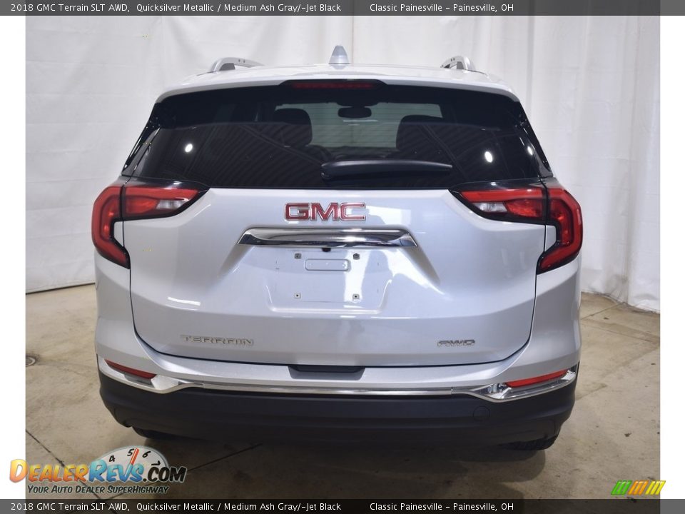 2018 GMC Terrain SLT AWD Quicksilver Metallic / Medium Ash Gray/­Jet Black Photo #3