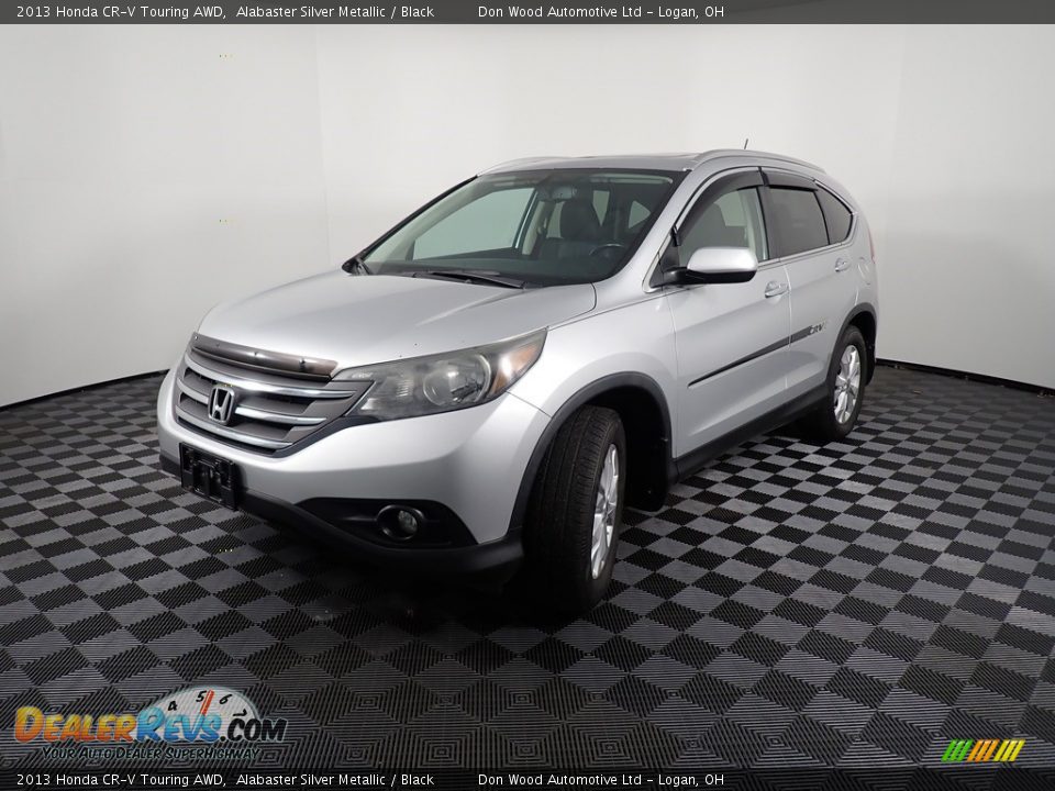 Alabaster Silver Metallic 2013 Honda CR-V Touring AWD Photo #10