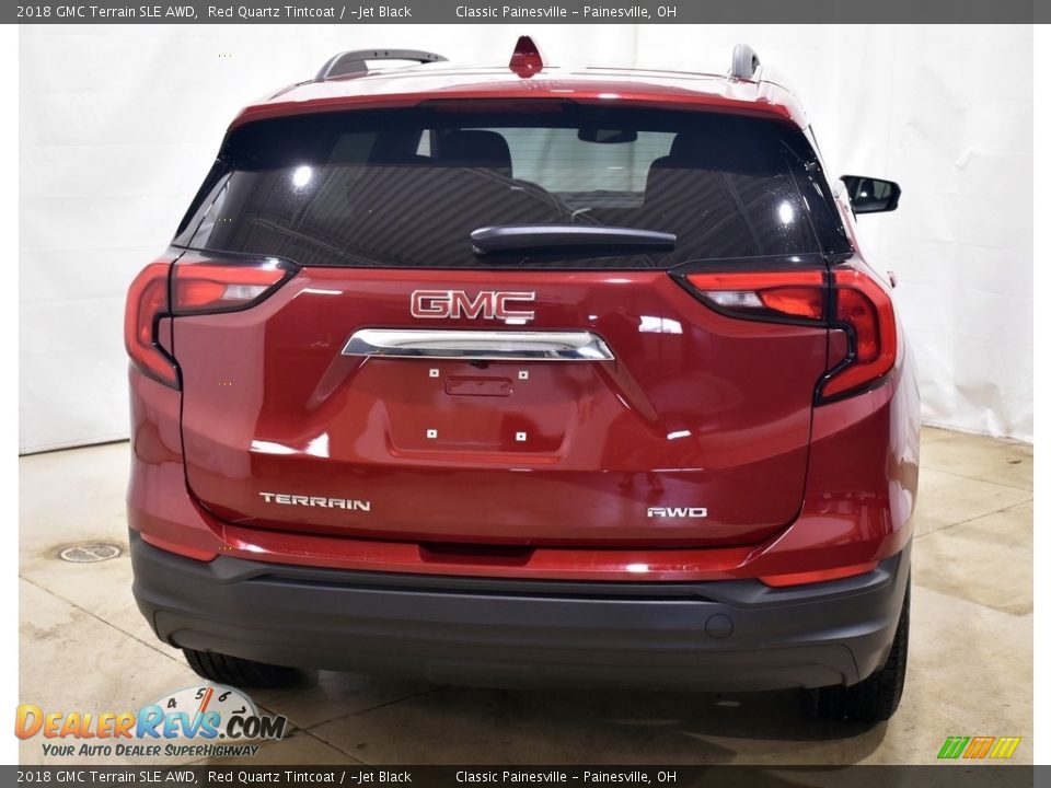 2018 GMC Terrain SLE AWD Red Quartz Tintcoat / ­Jet Black Photo #3