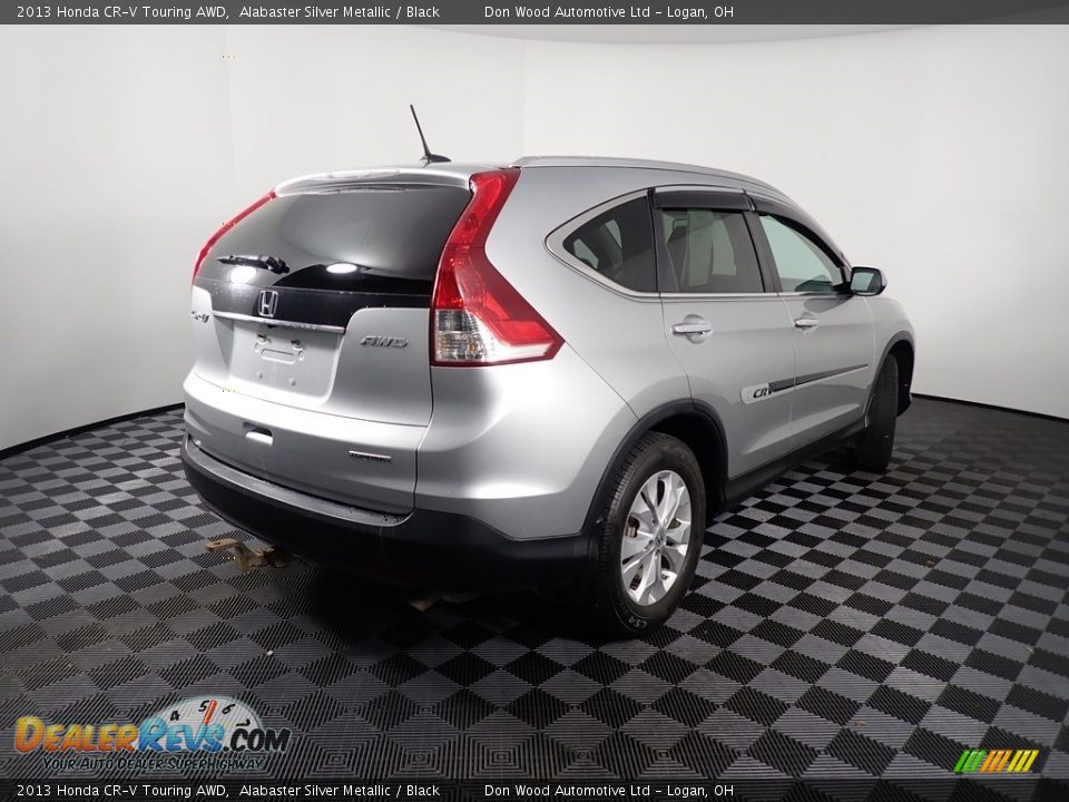 2013 Honda CR-V Touring AWD Alabaster Silver Metallic / Black Photo #18