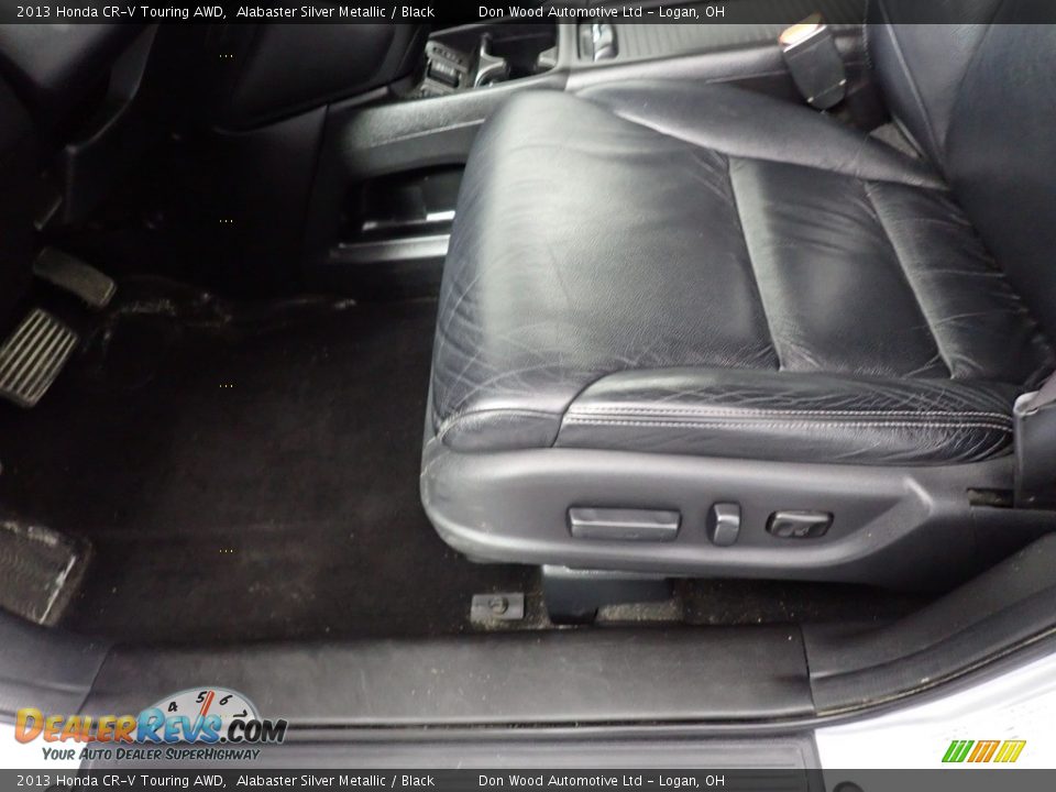 2013 Honda CR-V Touring AWD Alabaster Silver Metallic / Black Photo #23