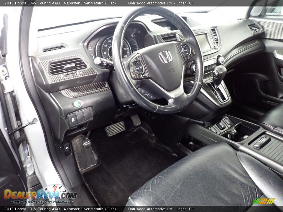 Front Seat of 2013 Honda CR-V Touring AWD Photo #24