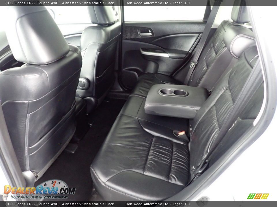 Rear Seat of 2013 Honda CR-V Touring AWD Photo #27