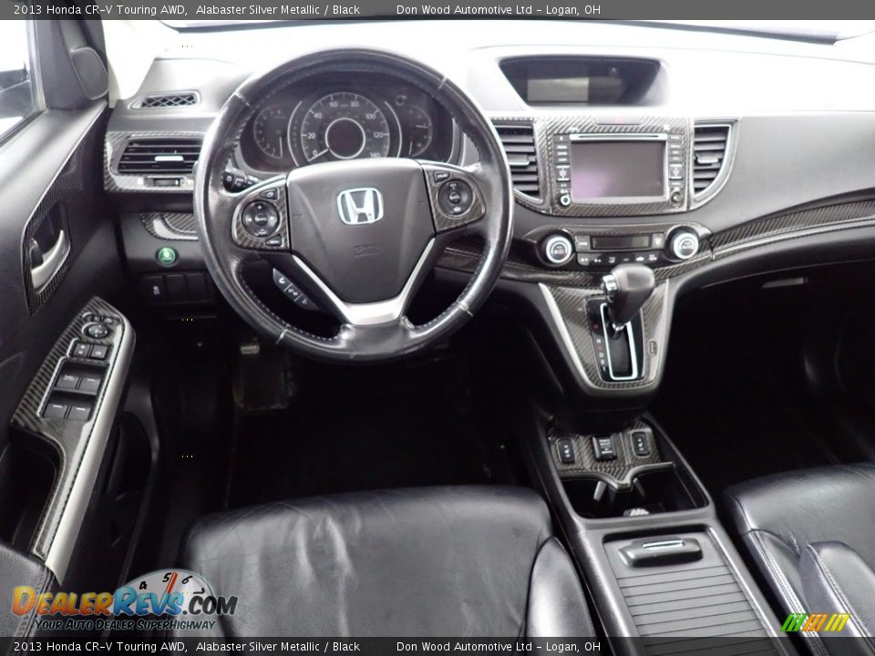 Dashboard of 2013 Honda CR-V Touring AWD Photo #28