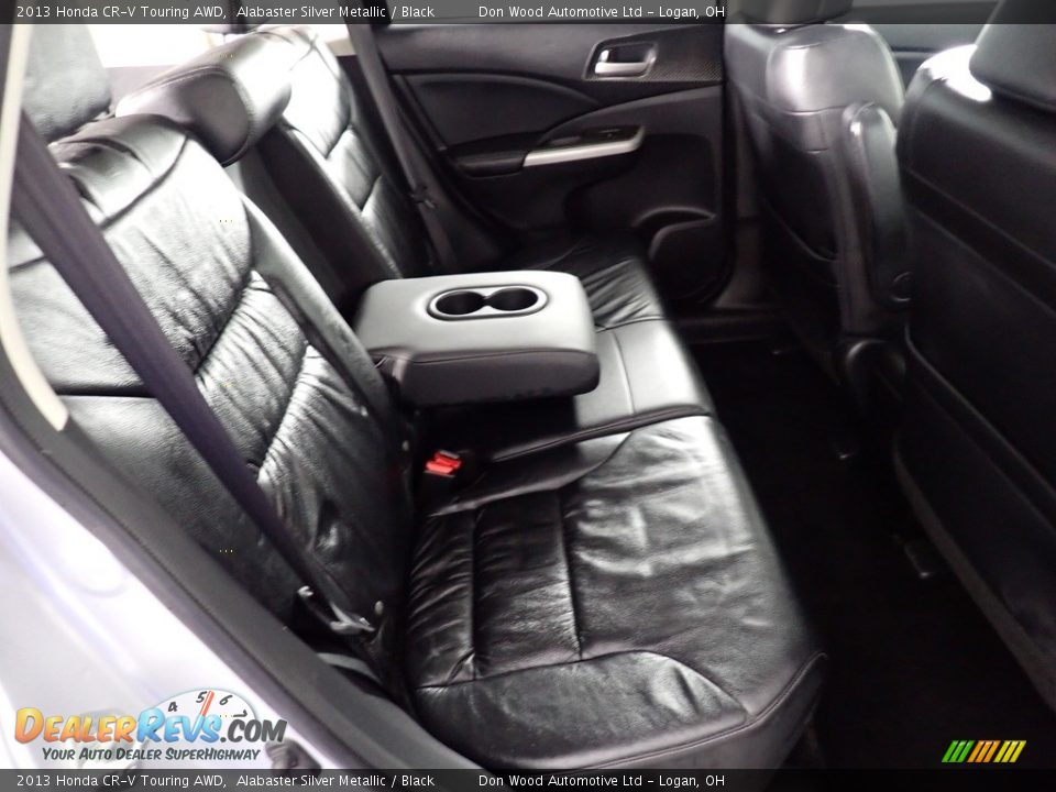 Rear Seat of 2013 Honda CR-V Touring AWD Photo #30
