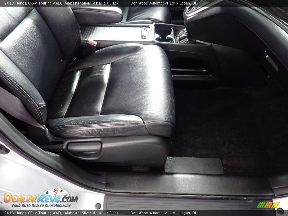 2013 Honda CR-V Touring AWD Alabaster Silver Metallic / Black Photo #32