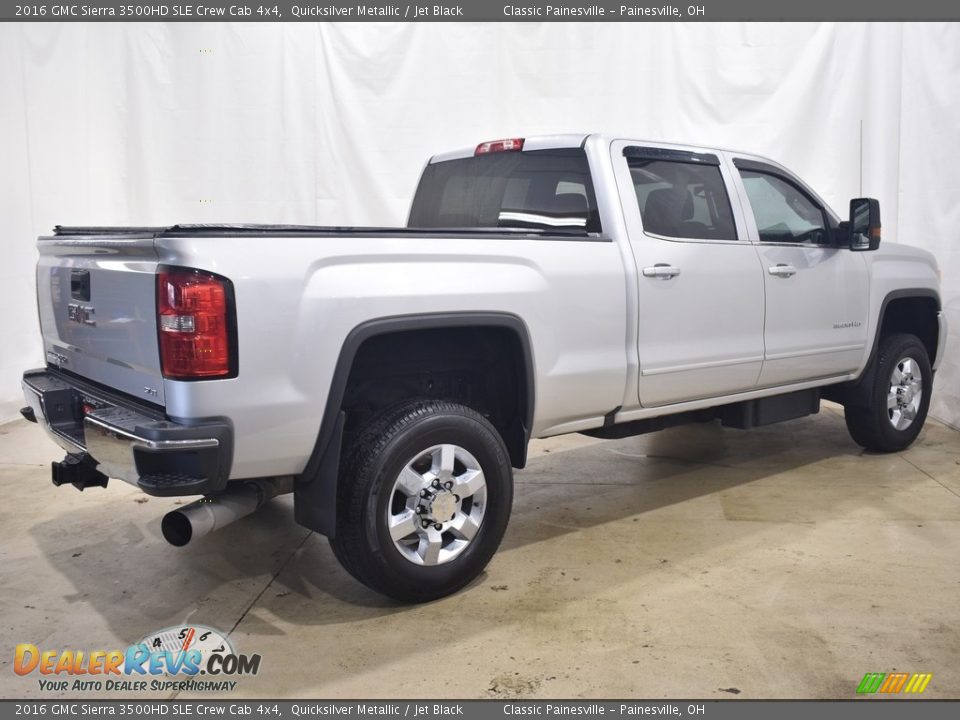 Quicksilver Metallic 2016 GMC Sierra 3500HD SLE Crew Cab 4x4 Photo #2