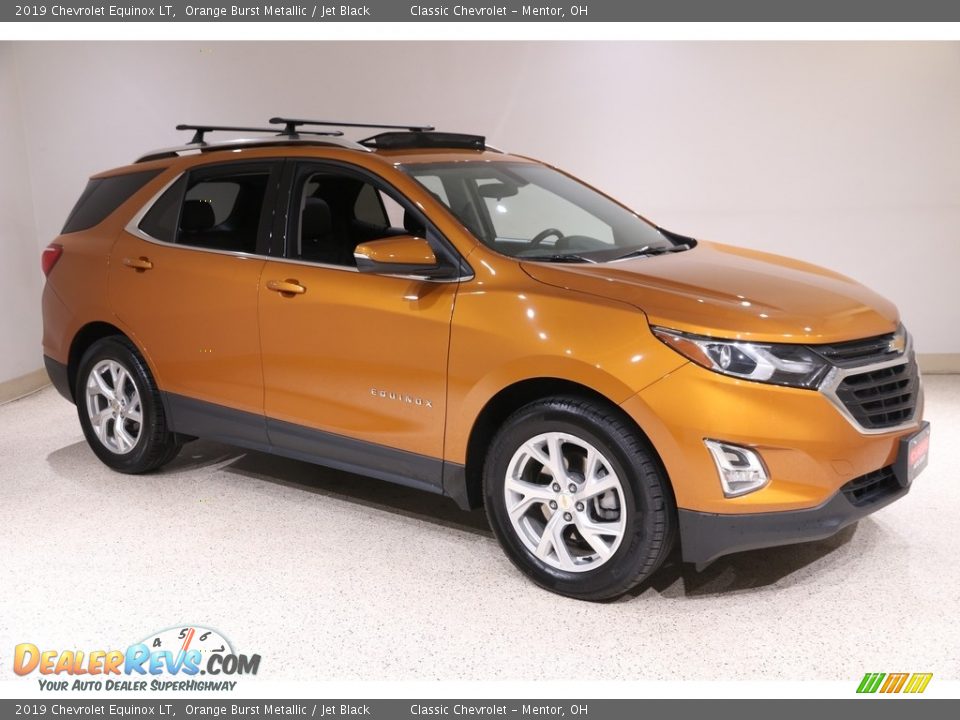 2019 Chevrolet Equinox LT Orange Burst Metallic / Jet Black Photo #1