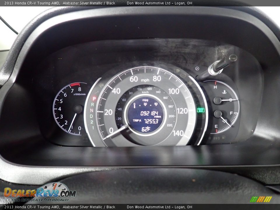 2013 Honda CR-V Touring AWD Gauges Photo #34