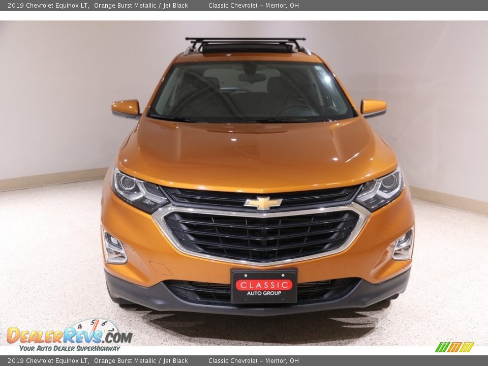 2019 Chevrolet Equinox LT Orange Burst Metallic / Jet Black Photo #2