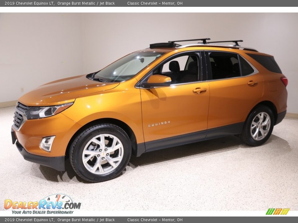 2019 Chevrolet Equinox LT Orange Burst Metallic / Jet Black Photo #3