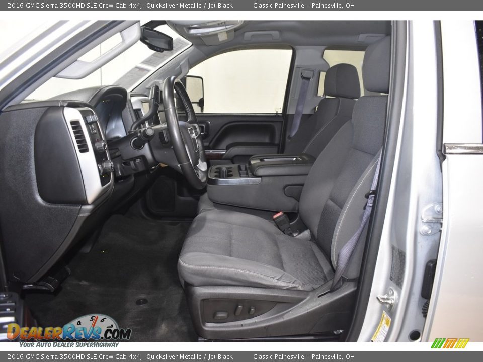 Front Seat of 2016 GMC Sierra 3500HD SLE Crew Cab 4x4 Photo #6