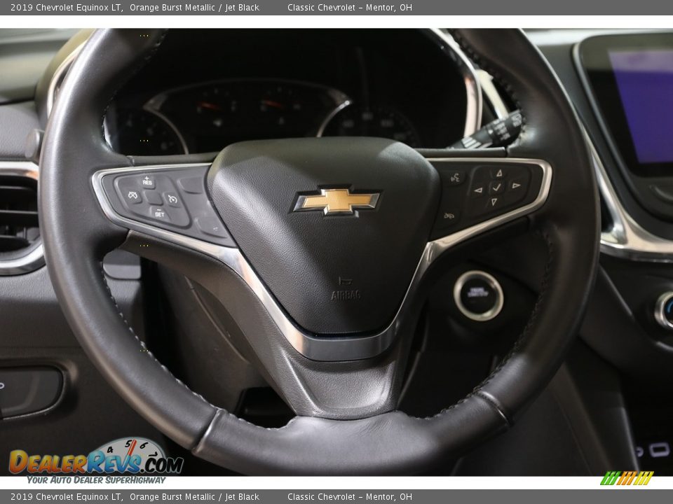 2019 Chevrolet Equinox LT Orange Burst Metallic / Jet Black Photo #7