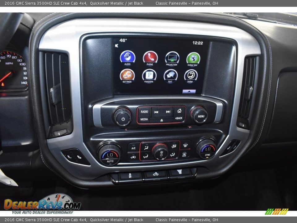 Controls of 2016 GMC Sierra 3500HD SLE Crew Cab 4x4 Photo #12