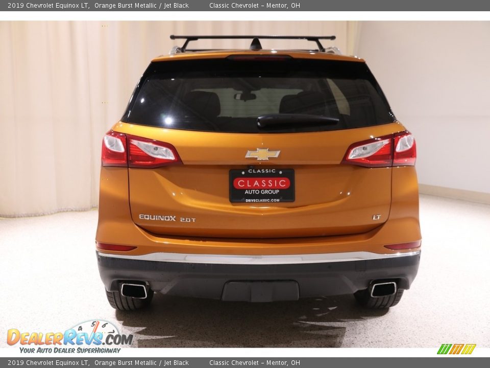 2019 Chevrolet Equinox LT Orange Burst Metallic / Jet Black Photo #19