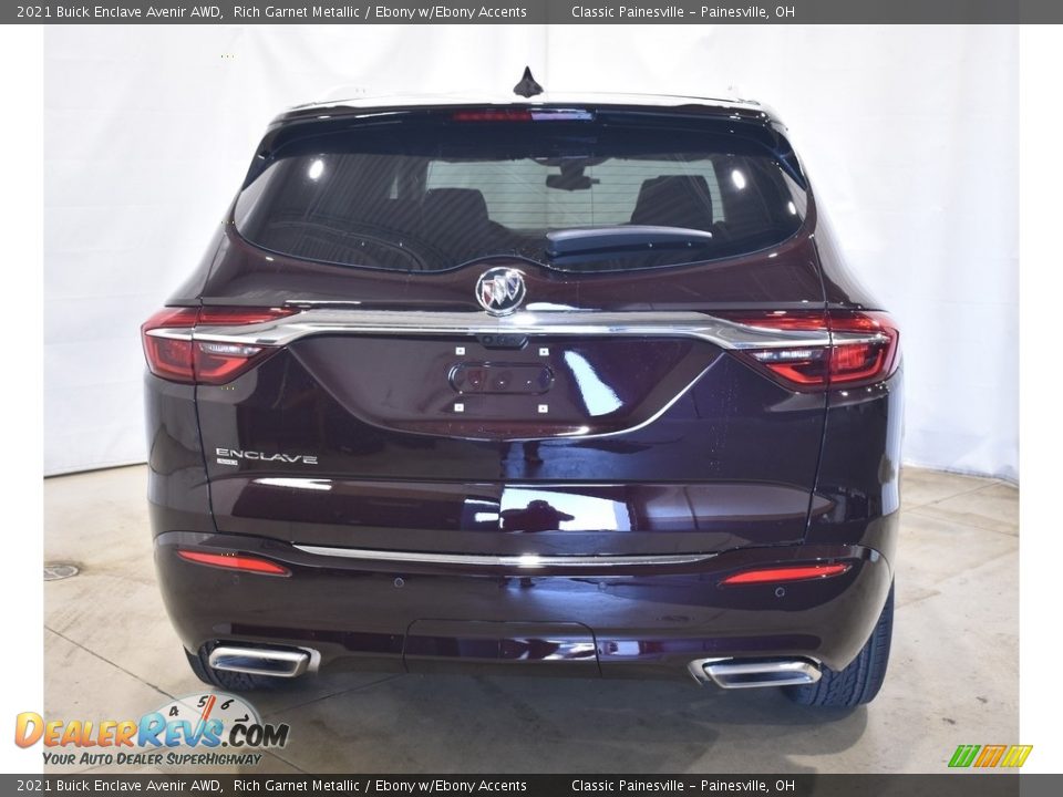 2021 Buick Enclave Avenir AWD Rich Garnet Metallic / Ebony w/Ebony Accents Photo #3