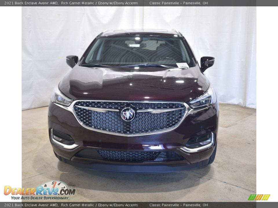 2021 Buick Enclave Avenir AWD Rich Garnet Metallic / Ebony w/Ebony Accents Photo #4