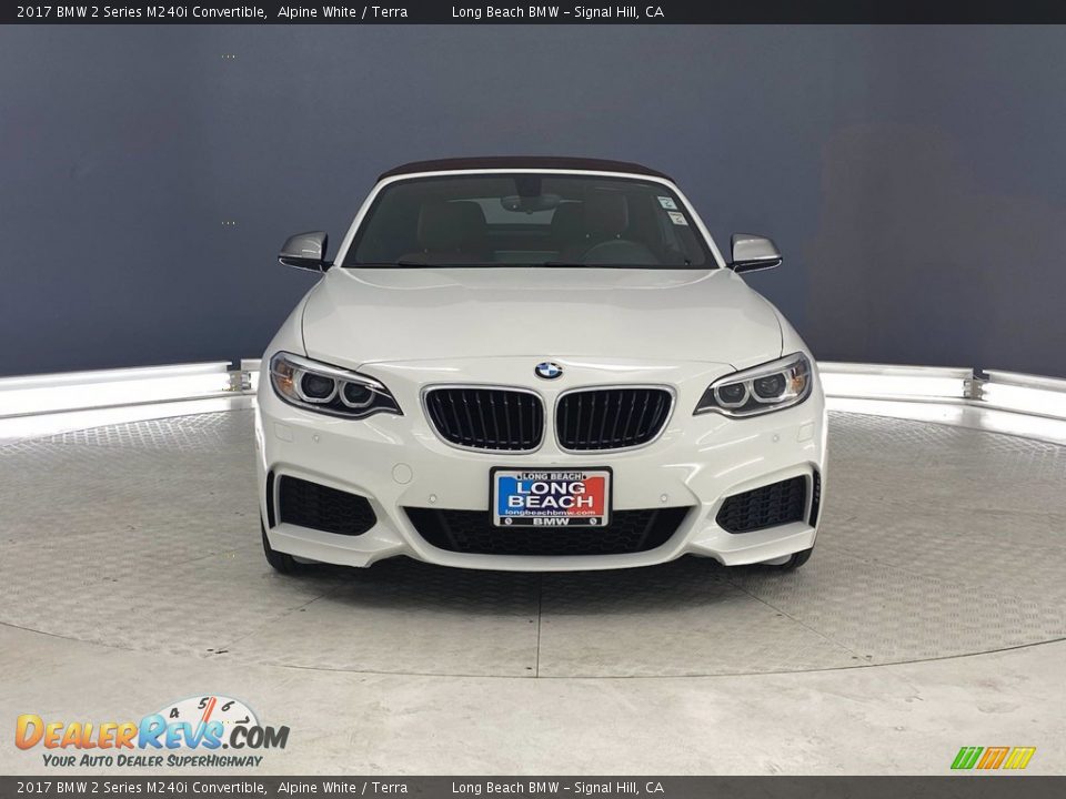 2017 BMW 2 Series M240i Convertible Alpine White / Terra Photo #2