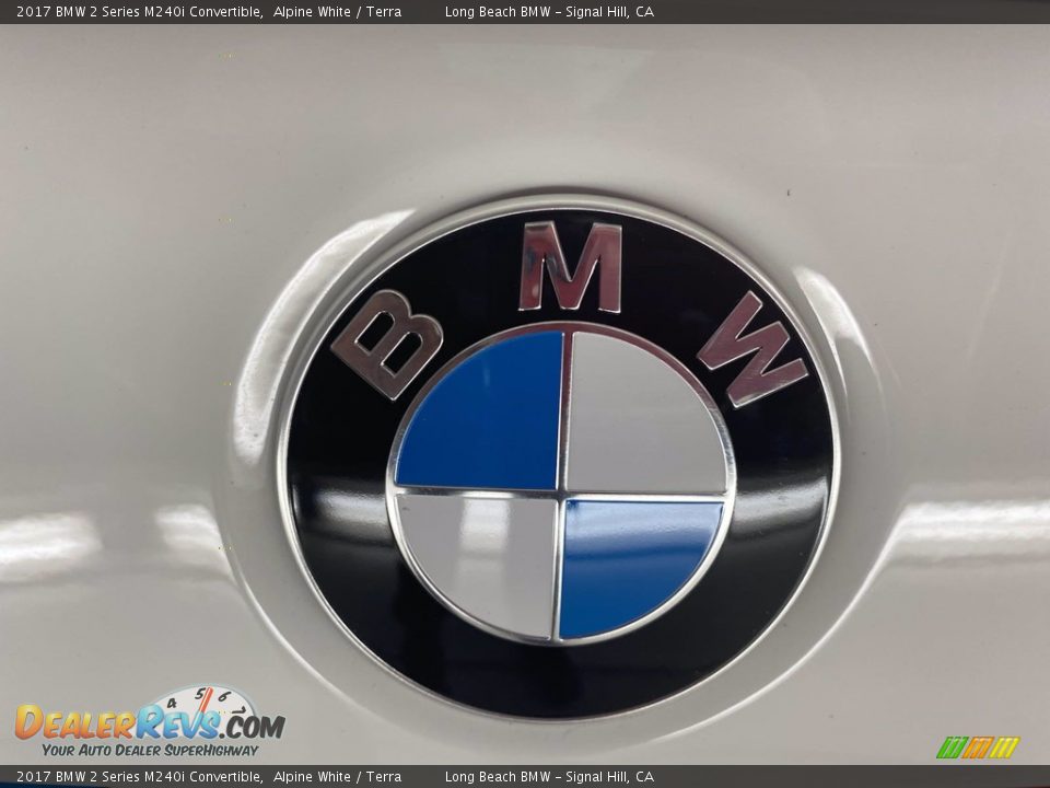 2017 BMW 2 Series M240i Convertible Alpine White / Terra Photo #10