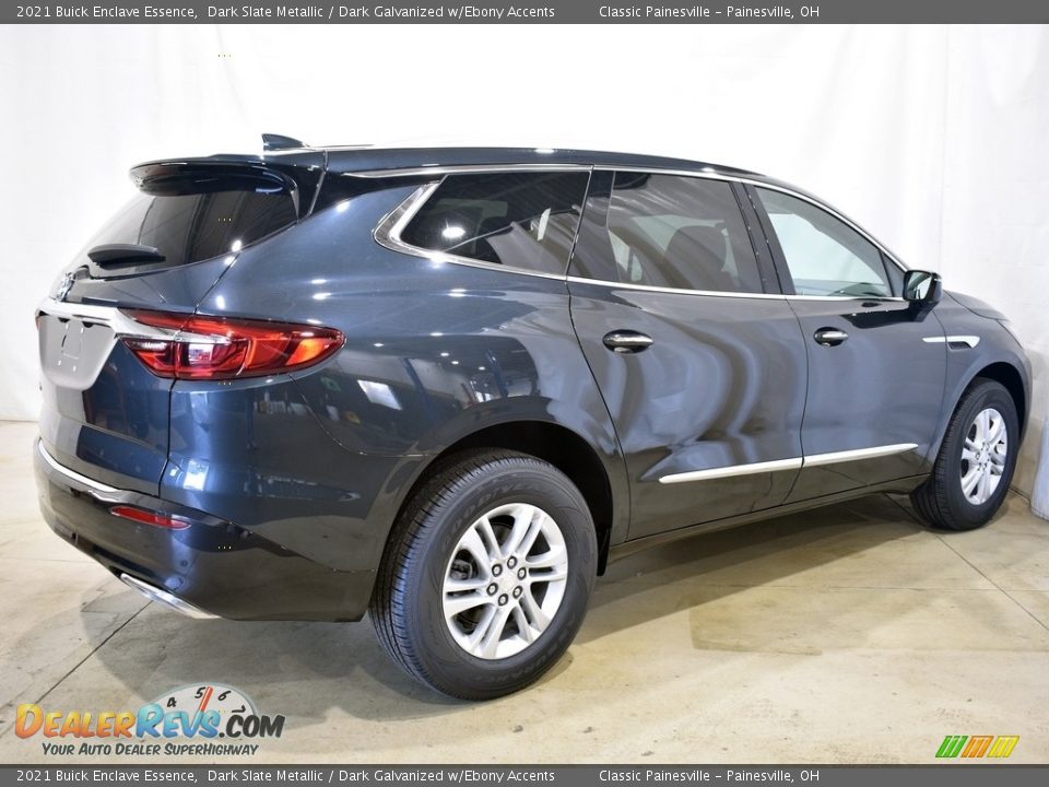 2021 Buick Enclave Essence Dark Slate Metallic / Dark Galvanized w/Ebony Accents Photo #2