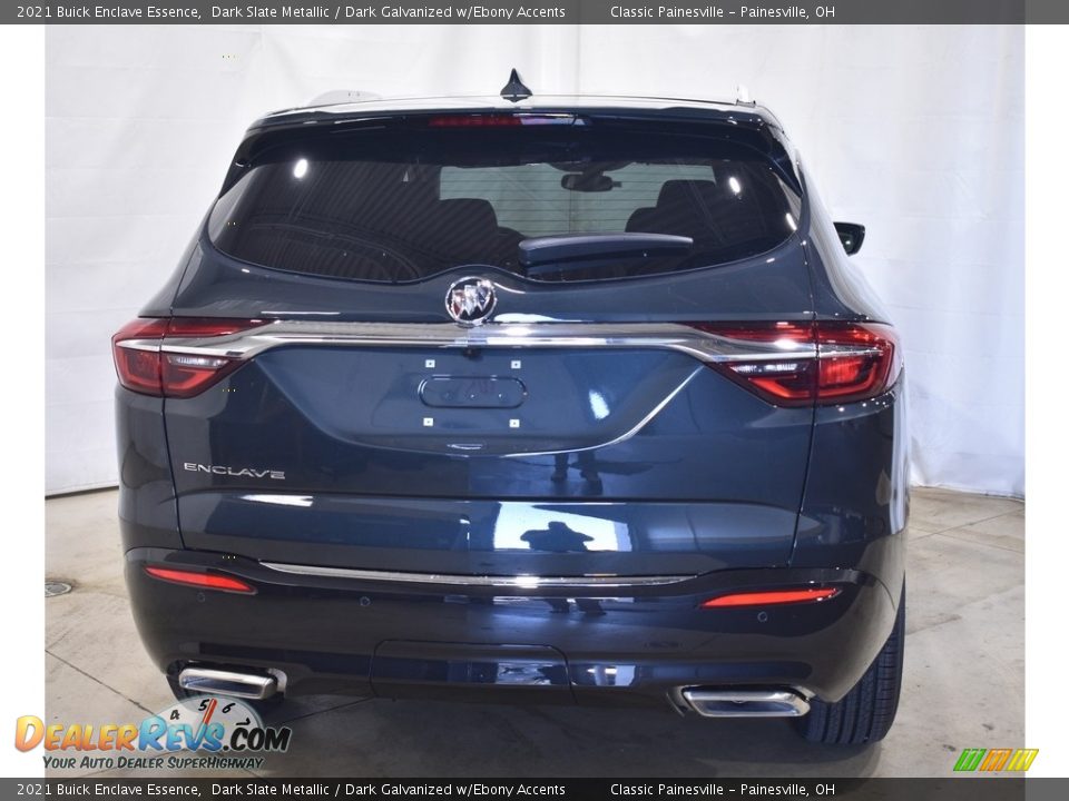 2021 Buick Enclave Essence Dark Slate Metallic / Dark Galvanized w/Ebony Accents Photo #3