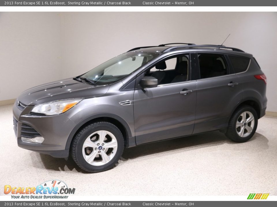 2013 Ford Escape SE 1.6L EcoBoost Sterling Gray Metallic / Charcoal Black Photo #3