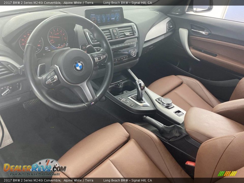 Terra Interior - 2017 BMW 2 Series M240i Convertible Photo #16