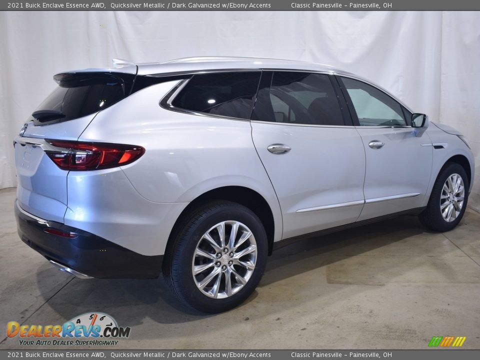 2021 Buick Enclave Essence AWD Quicksilver Metallic / Dark Galvanized w/Ebony Accents Photo #2