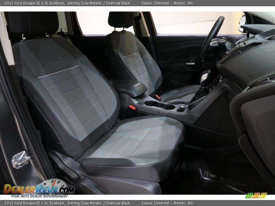 2013 Ford Escape SE 1.6L EcoBoost Sterling Gray Metallic / Charcoal Black Photo #13
