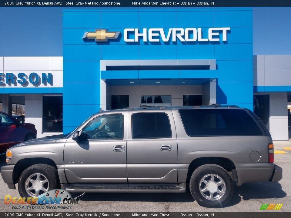 2006 GMC Yukon XL Denali AWD Steel Gray Metallic / Sandstone Photo #1