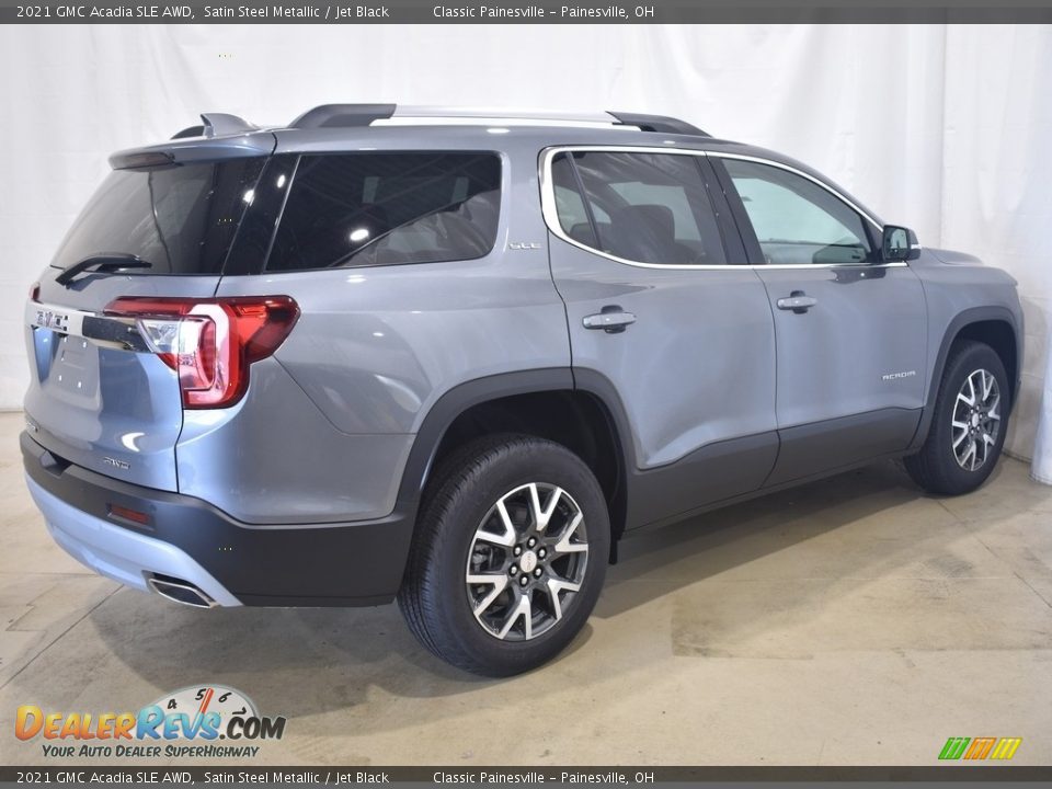 2021 GMC Acadia SLE AWD Satin Steel Metallic / Jet Black Photo #2