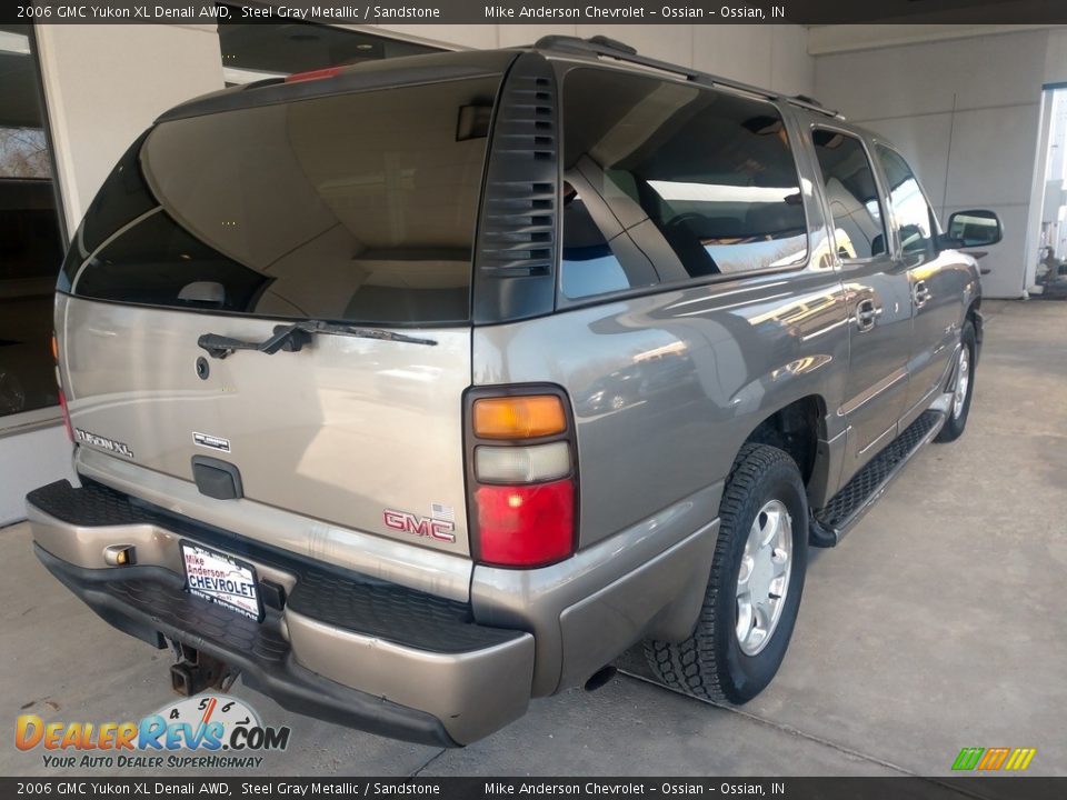 2006 GMC Yukon XL Denali AWD Steel Gray Metallic / Sandstone Photo #4