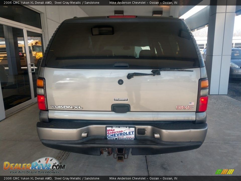 2006 GMC Yukon XL Denali AWD Steel Gray Metallic / Sandstone Photo #5