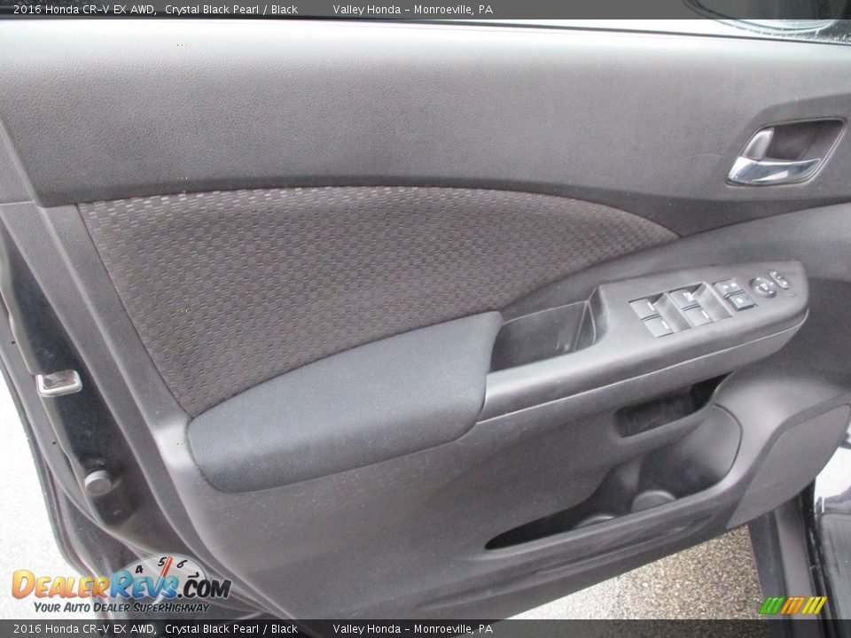 2016 Honda CR-V EX AWD Crystal Black Pearl / Black Photo #10