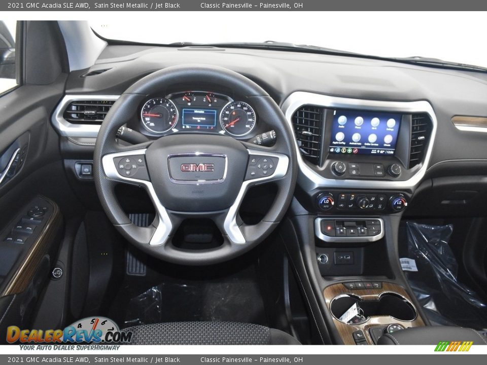 2021 GMC Acadia SLE AWD Satin Steel Metallic / Jet Black Photo #10