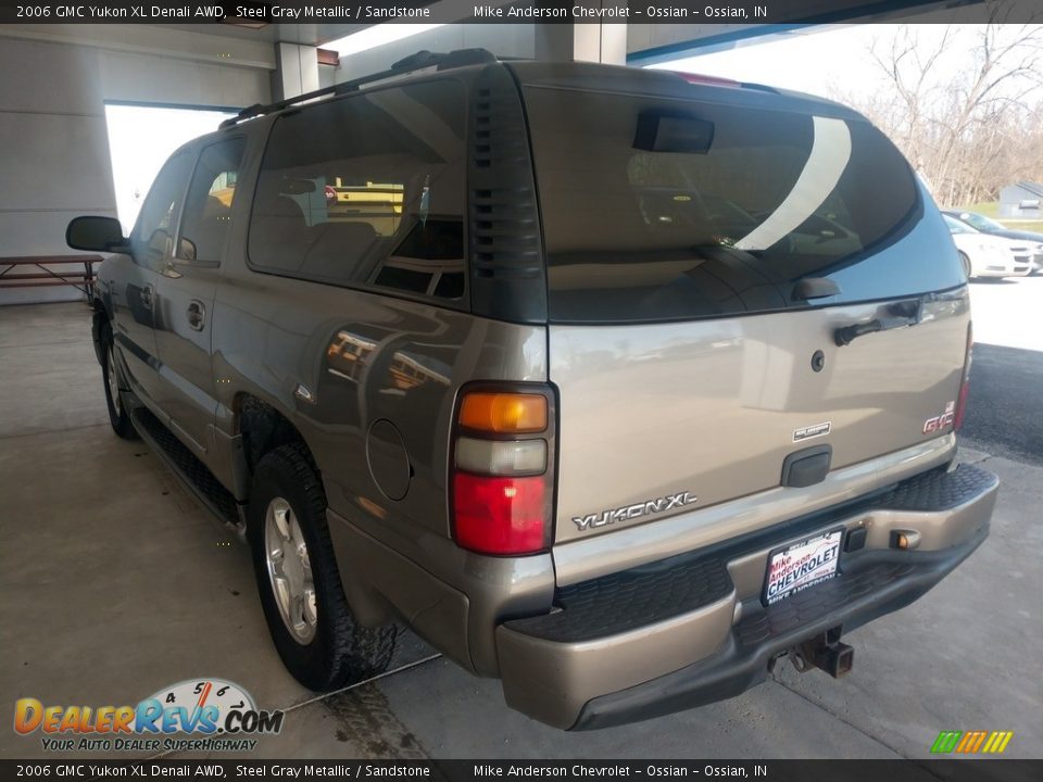 2006 GMC Yukon XL Denali AWD Steel Gray Metallic / Sandstone Photo #8