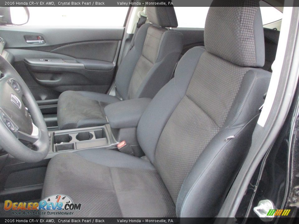 2016 Honda CR-V EX AWD Crystal Black Pearl / Black Photo #12