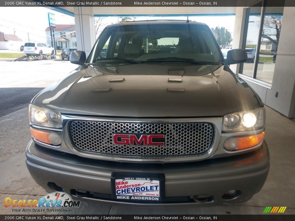 2006 GMC Yukon XL Denali AWD Steel Gray Metallic / Sandstone Photo #10