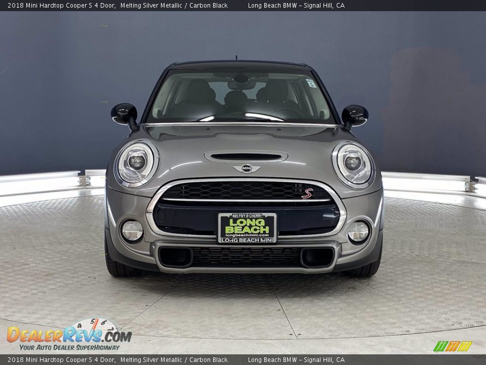 2018 Mini Hardtop Cooper S 4 Door Melting Silver Metallic / Carbon Black Photo #2