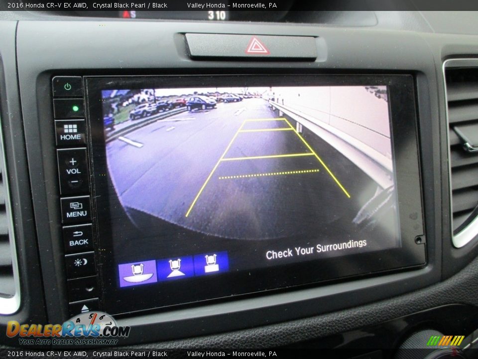 2016 Honda CR-V EX AWD Crystal Black Pearl / Black Photo #16