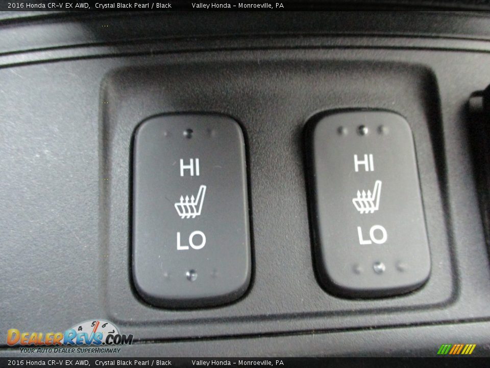 2016 Honda CR-V EX AWD Crystal Black Pearl / Black Photo #18