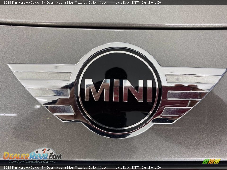 2018 Mini Hardtop Cooper S 4 Door Melting Silver Metallic / Carbon Black Photo #8