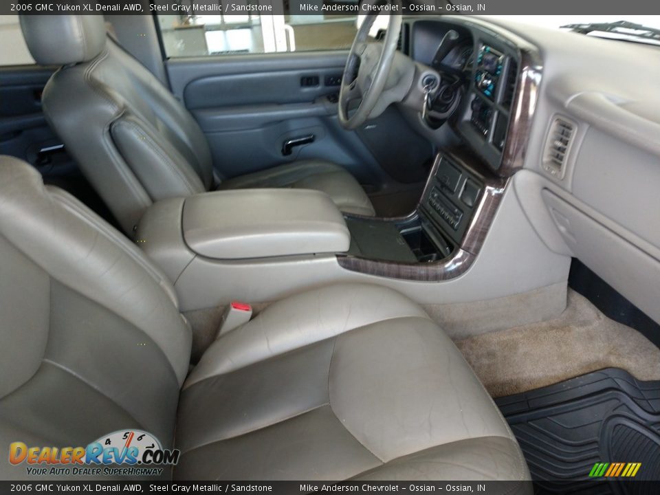 2006 GMC Yukon XL Denali AWD Steel Gray Metallic / Sandstone Photo #21