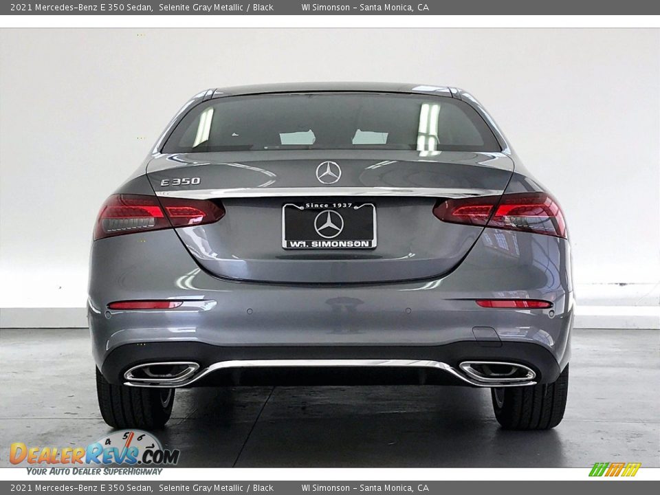 2021 Mercedes-Benz E 350 Sedan Selenite Gray Metallic / Black Photo #3